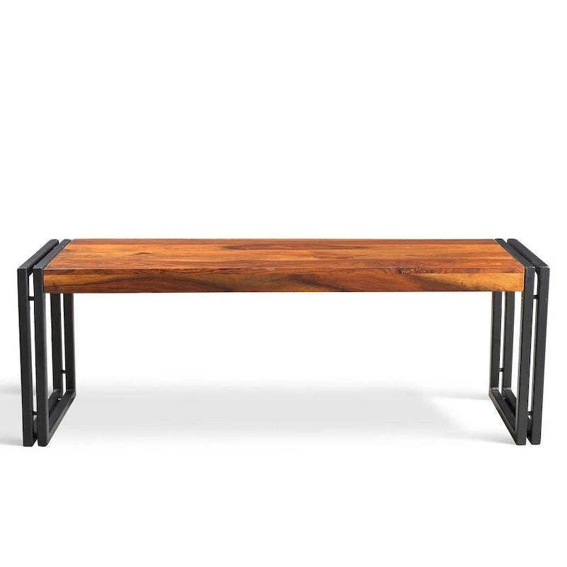 Banc en bois de sheesham
