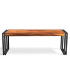 Banc en bois de sheesham