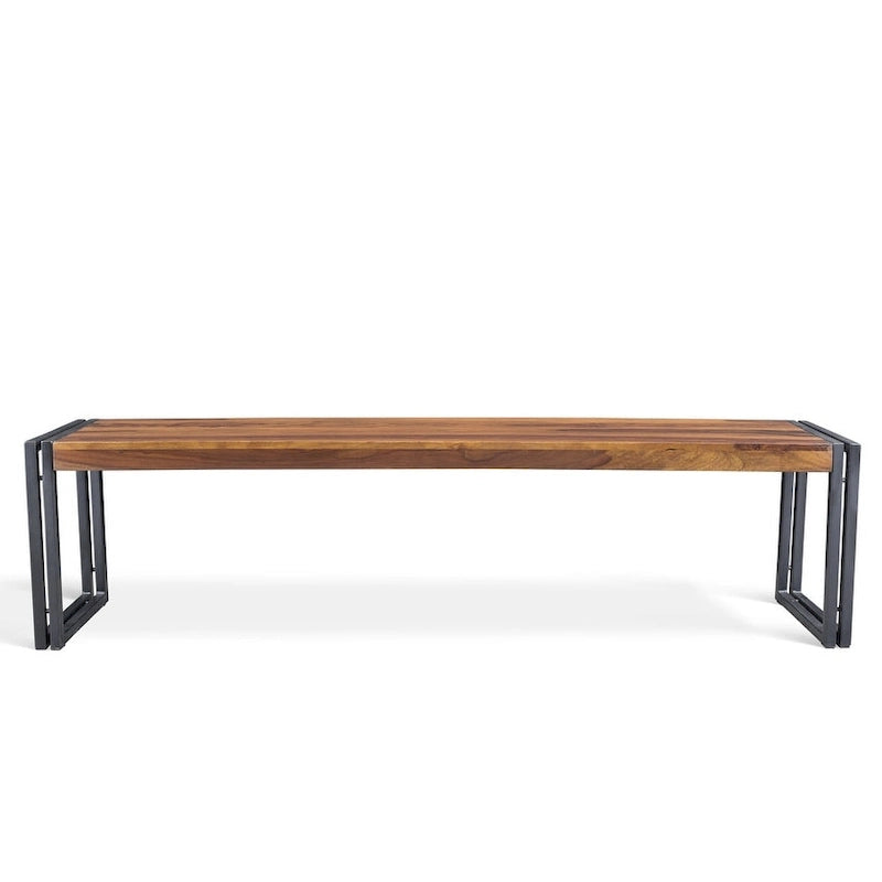 Banc en bois de sheesham