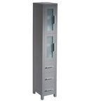 Fresca Torino 68-1/8  Plywood Free Standing Bathroom Linen Tower