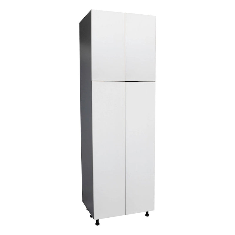 Armoire utilitaire à quatre portes, plusieurs coloris, 24×96×23⅜ po