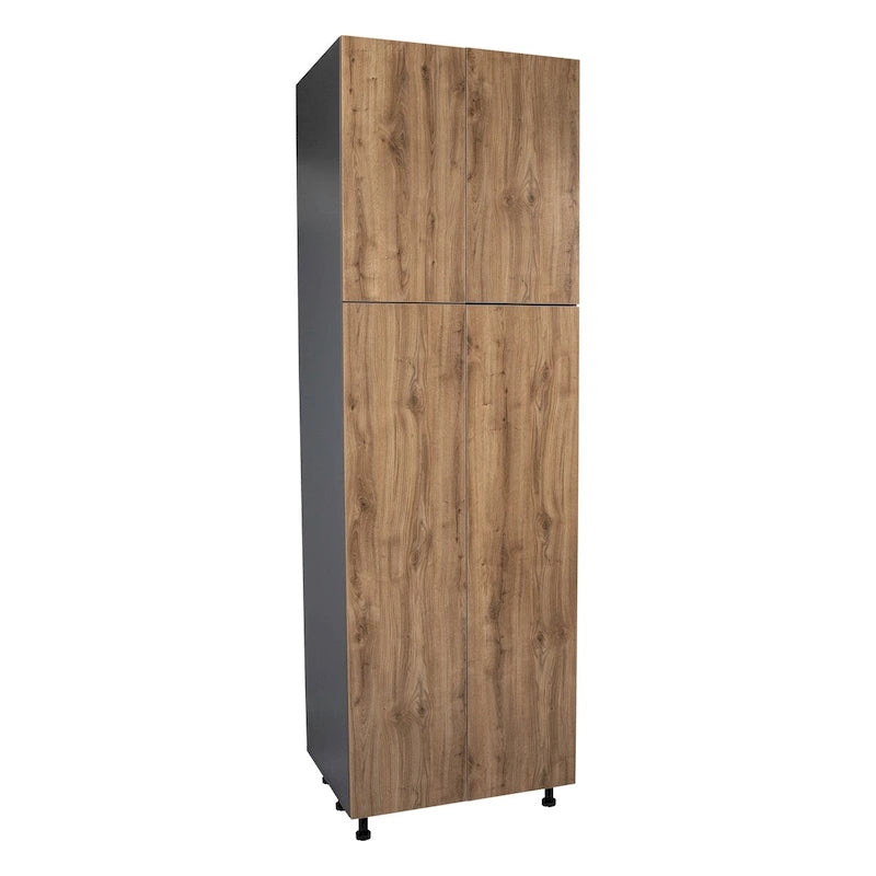 Armoire utilitaire à quatre portes, plusieurs coloris, 24×96×23⅜ po