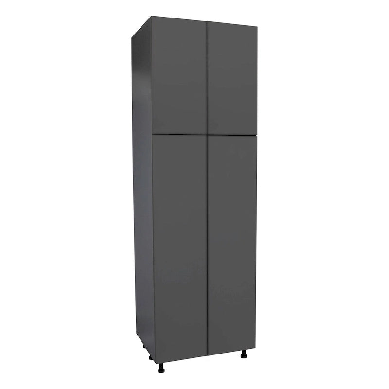 Armoire utilitaire à quatre portes, plusieurs coloris, 24×96×23⅜ po