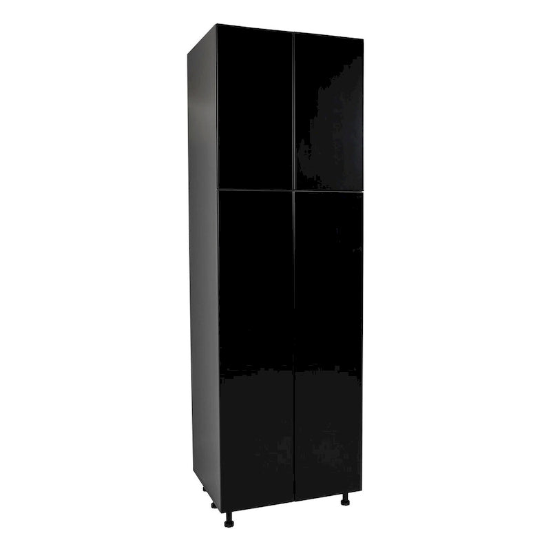 Armoire utilitaire à quatre portes, plusieurs coloris, 24×96×23⅜ po