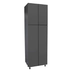 Armoire utilitaire à quatre portes, plusieurs coloris, 24×96×23⅜ po