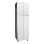 Armoire utilitaire à quatre portes, plusieurs coloris, 24×96×23⅜ po