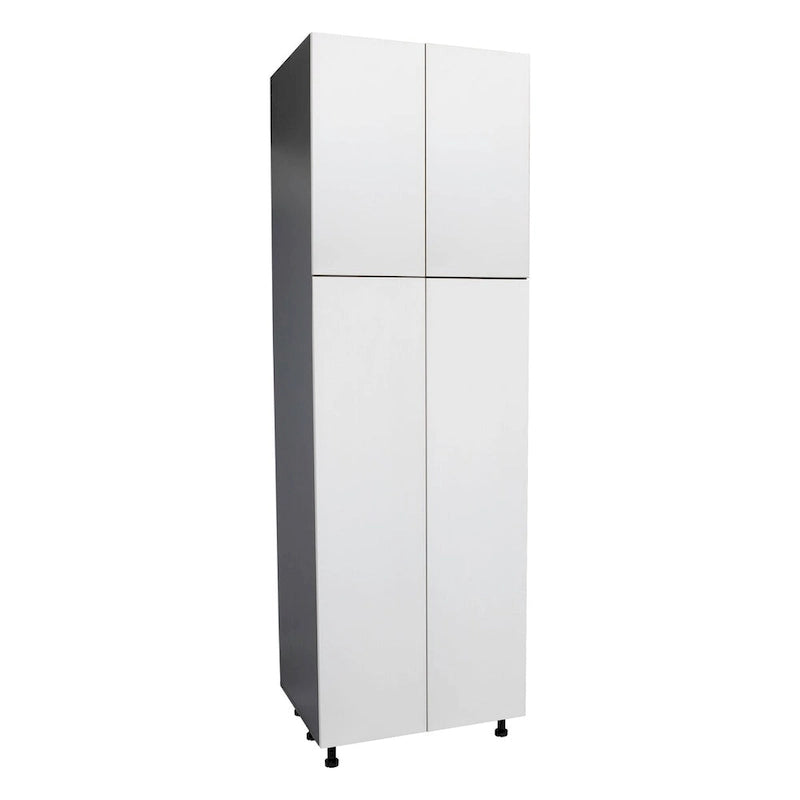 Armoire utilitaire à quatre portes, plusieurs coloris, 24×96×23⅜ po