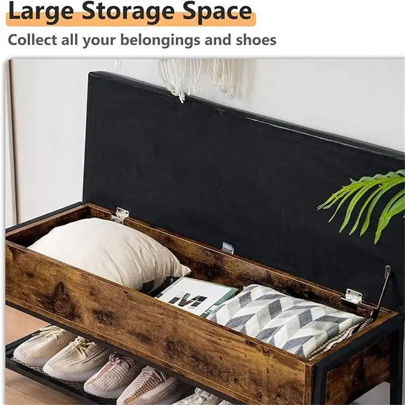 Banc de rangement 31 pouces