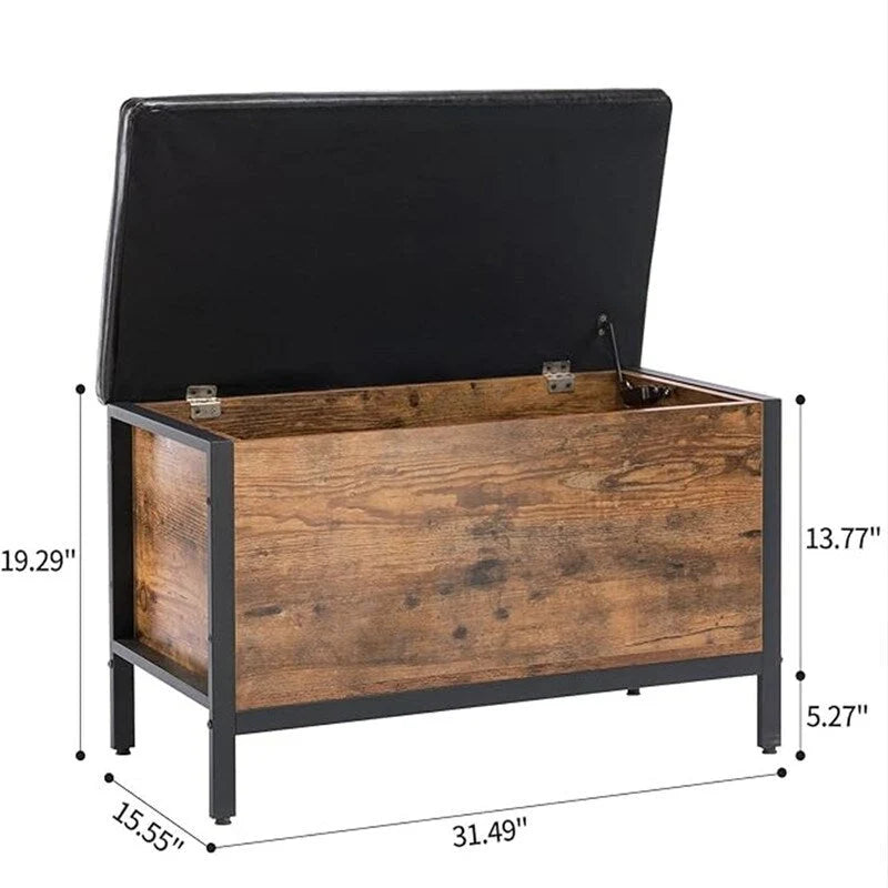 Banc de rangement 31 pouces