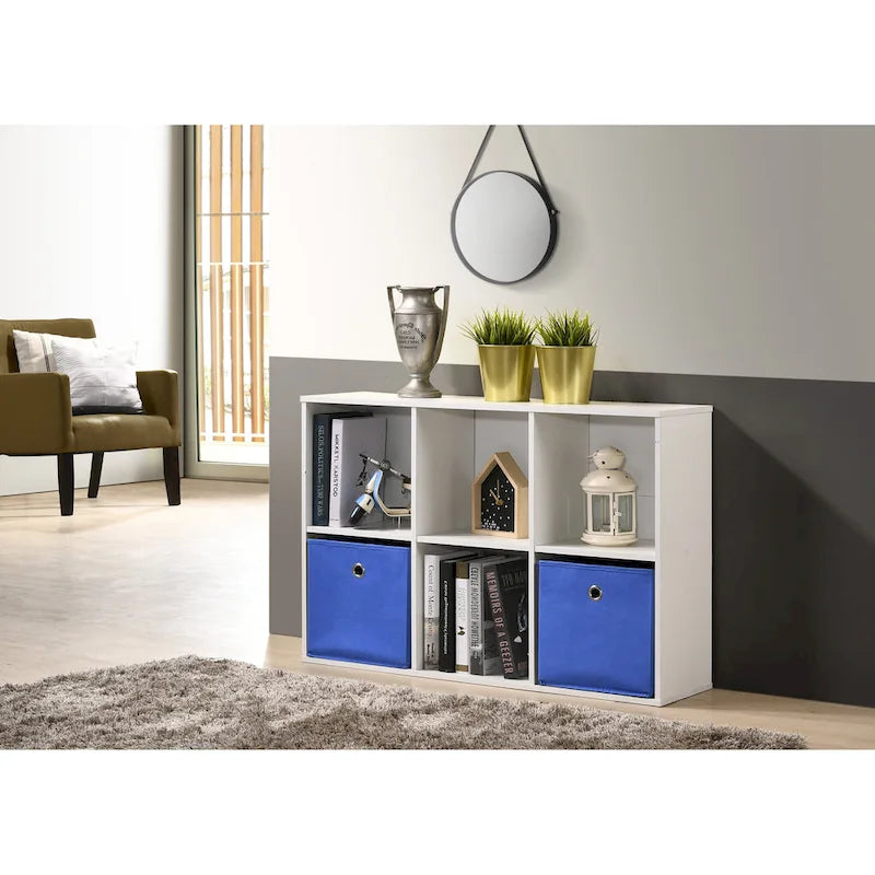 6 Cube Organizer - 24  x 11  x 36 h