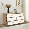 Meuble de rangement 3 tiroirs Rosewood, style grain de bois, individuel