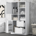 Meuble de rangement haut blanc pour 1 personne