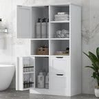 Meuble de rangement haut blanc pour 1 personne
