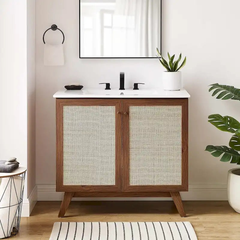 Soma 36 Meuble-lavabo de salle de bain (lavabo non inclus)