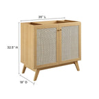 Soma 36 Meuble-lavabo de salle de bain (lavabo non inclus)