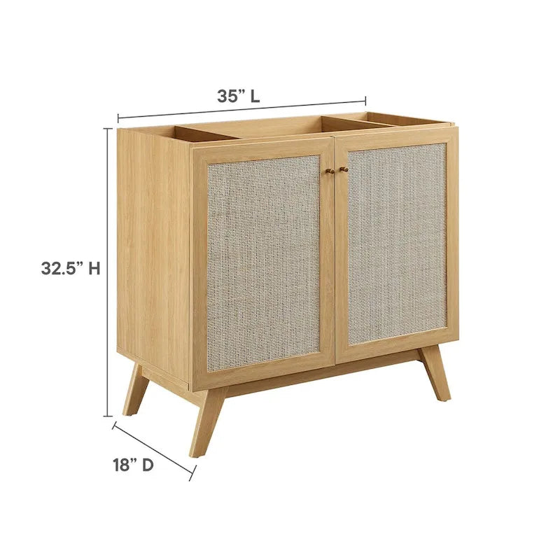 Soma 36 Meuble-lavabo de salle de bain (lavabo non inclus)