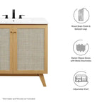 Soma 36 Meuble-lavabo de salle de bain (lavabo non inclus)
