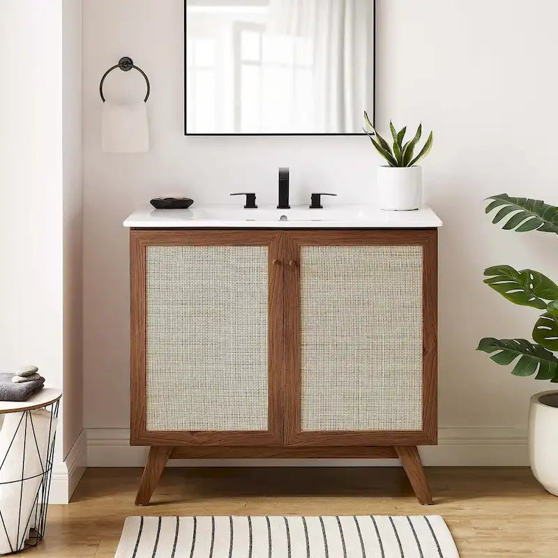 Soma 36 Meuble-lavabo de salle de bain (lavabo non inclus)