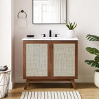 Soma 36 Meuble-lavabo de salle de bain (lavabo non inclus)