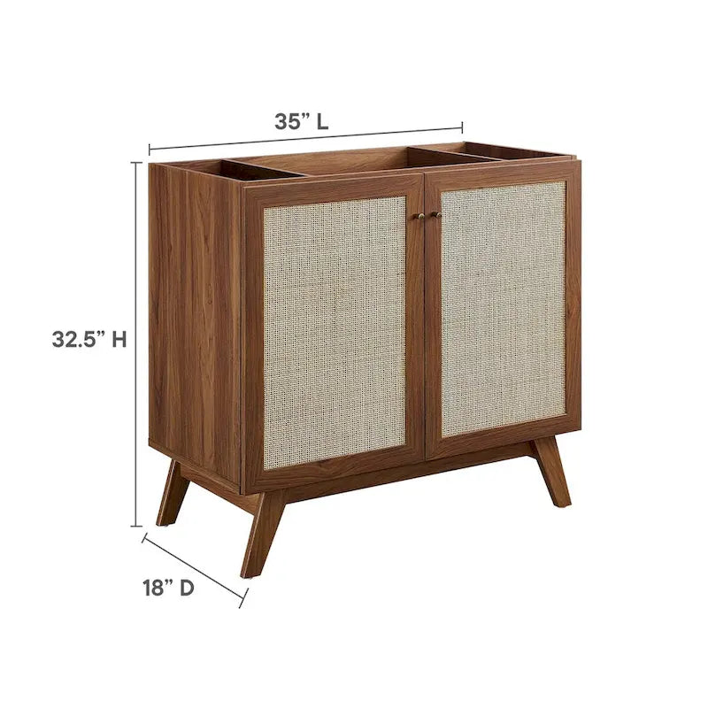 Soma 36 Meuble-lavabo de salle de bain (lavabo non inclus)