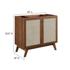 Soma 36 Meuble-lavabo de salle de bain (lavabo non inclus)