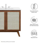 Soma 36 Meuble-lavabo de salle de bain (lavabo non inclus)