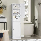 Armoire de rangement 2 portes marron/noir/blanc, montage 1 personne