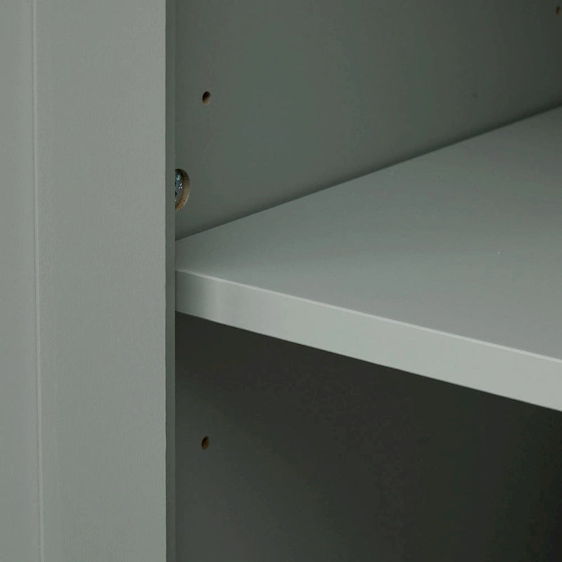 Armoire de rangement haute avec deux tiroirs