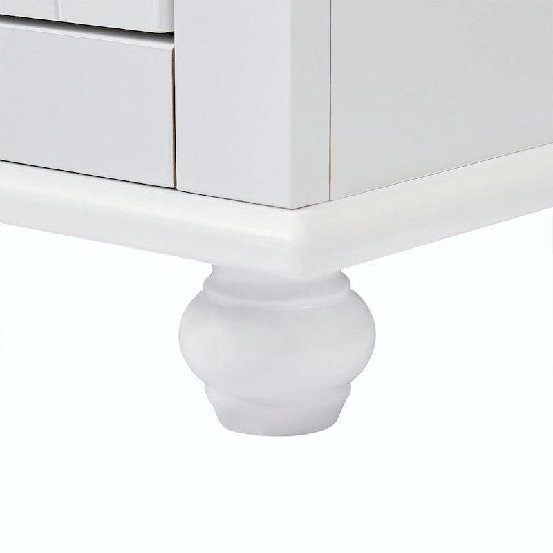 Armoire de rangement haute avec deux tiroirs