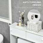 Meuble de rangement blanc à poser au-dessus des toilettes avec portes coulissantes et étagère réglable